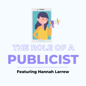 the role of a publicist